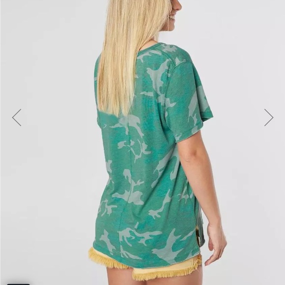 Free people camo tourist t-shirt - Picture 5 of 6